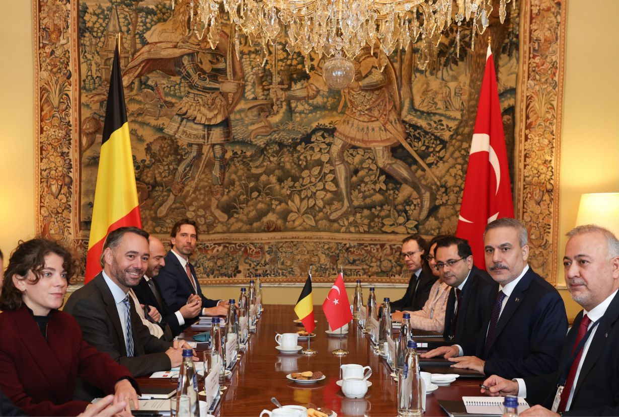 Bakanlar Fidan, Gürlek ve Çiftçi, Türkiye-Belçika üçlü bakanlar toplantısına katıldı
